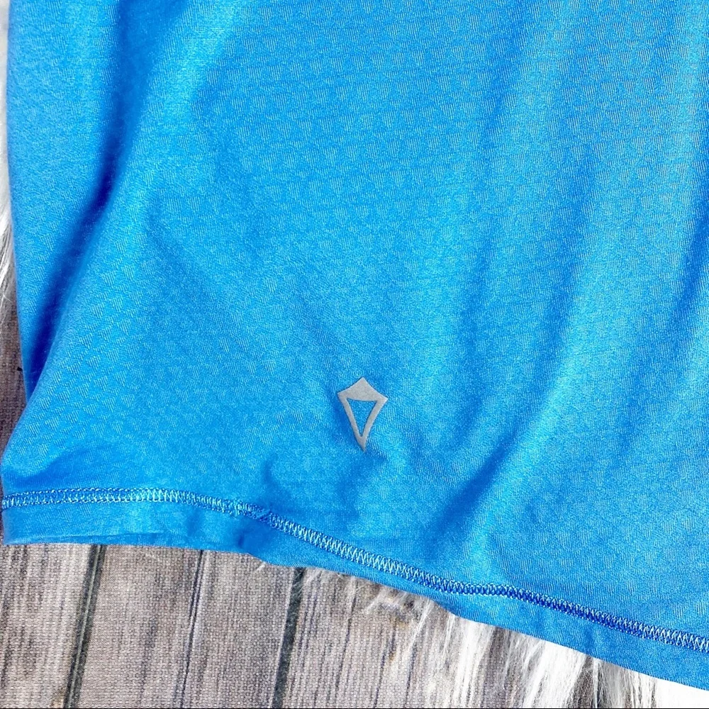 Ivivva Bundle Of 2 Athletic Tank Tops Girl Blue Pink Size 12